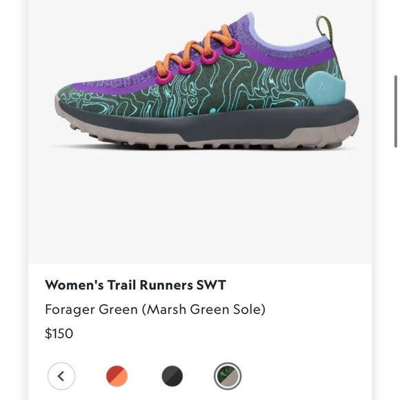 ISO allbirds Women's Trail Runners SWT - Picture 2 of 2